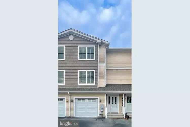 Buy Townhome in Rehoboth Beach with Canal Views and Multiple Balconies