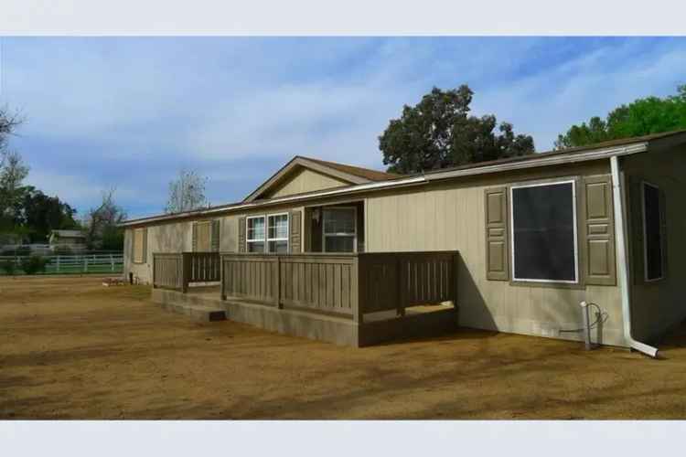 Single Level Home for Sale in Wildomar with Large Backyard