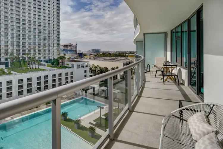 Rent Stylish Apartments in Midtown Miami with Expansive Balconies