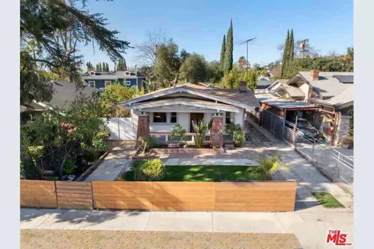 Buy Classic Craftsman Bungalow in Highland Park with 3 Bedrooms and 2 Baths