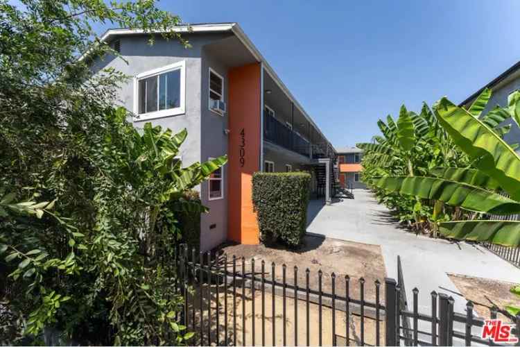 Multifamily investment for sale in Los Angeles with renovation potential