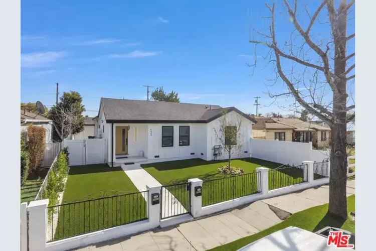 Investment opportunity buy house Reseda with main residence and units