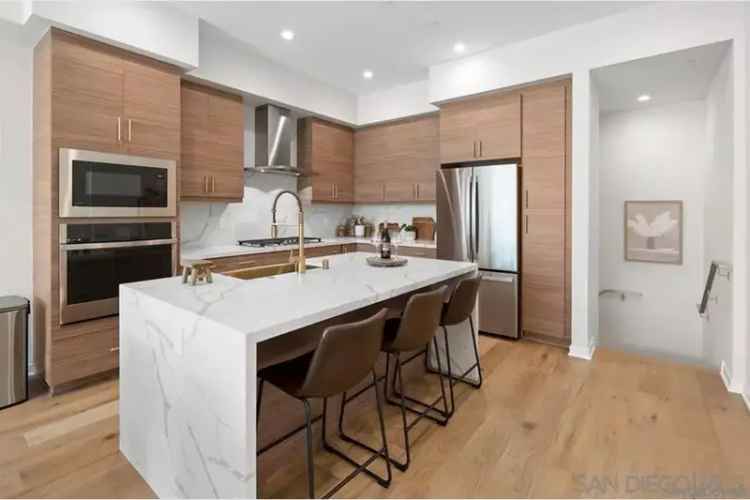 Buy townhouse in North Park with rooftop deck and modern amenities