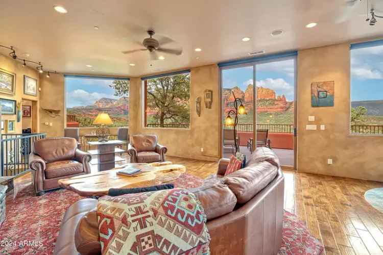 Rent Dream Sanctuary House in Sedona with Stunning Views and Wine Cellar