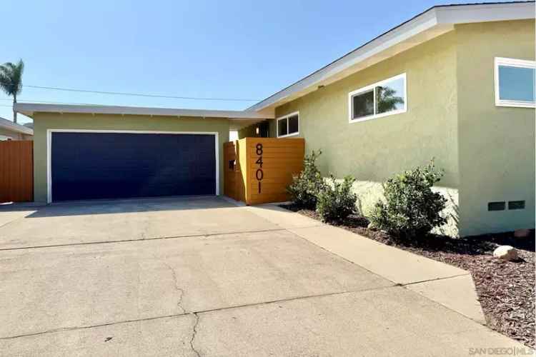 Buy Single Family Home in Serra Mesa with Modern Upgrades and Backyard