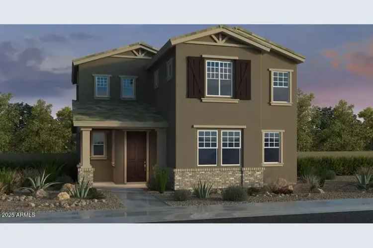 New Construction Buy 2 Story Home with Modern Features in Parkside Villas