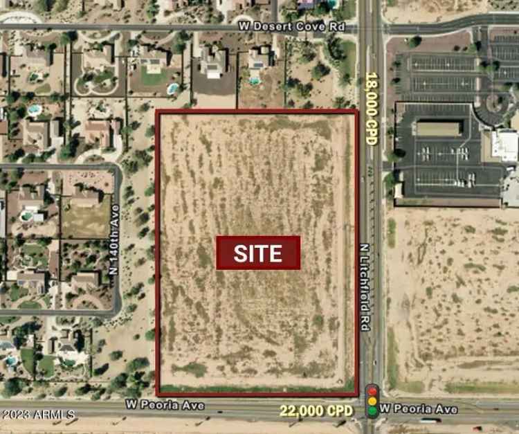 Land for Sale near Loop 303 in Surprise with Excellent Access