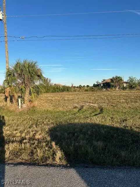 Land For Sale in 1621, Northwest 36th Place, Cape Coral, Florida