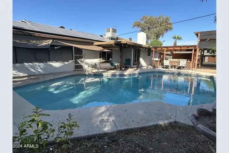 Buy single level home with 3 beds and a pool in a prime location