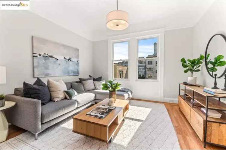 Buy Victorian flat in San Francisco with private garden and modern updates