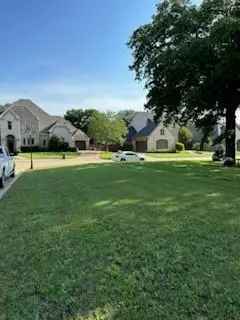 Build to Suit Corner Lot in Gated Community in Arlington