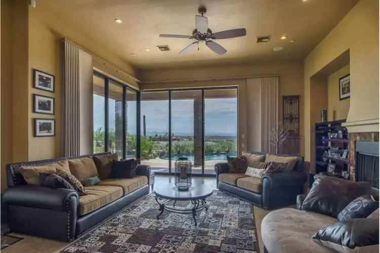 Buy Mediterranean retreat in Fountain Hills with luxury features and views