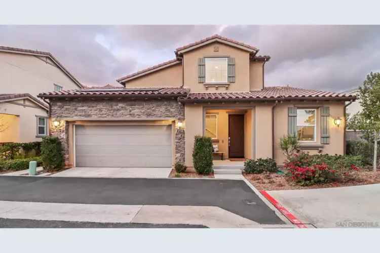 Buy Detached Home in Carlsbad with Modern Elegance and Canyon Views