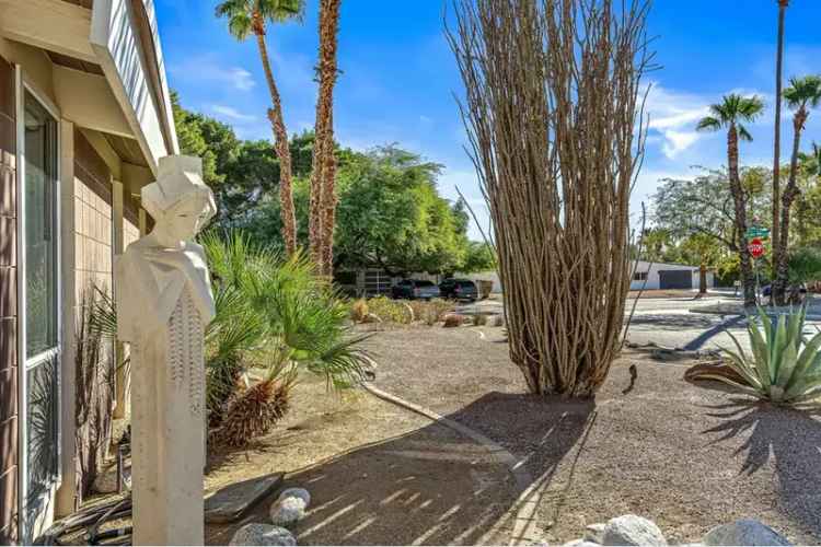 Buy Mid-Century House in Palm Springs with Pool and Mountain Views