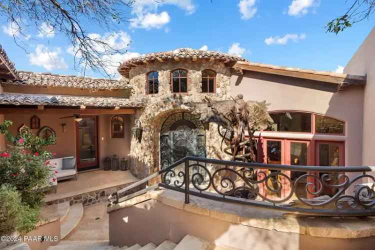 Buy Tuscan Villa in West Sedona with Stunning Red Rock Views and Pool