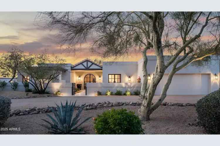 Buy Santa Barbara Styled Home in North Scottsdale with Pool and Spa