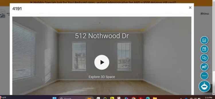 Townhouse for Rent with Smart Home Tech and Luxury Features