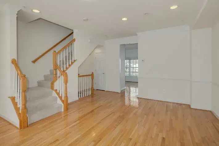 Rent Beautiful Townhome in Fallsgrove with 4 Levels and Garage