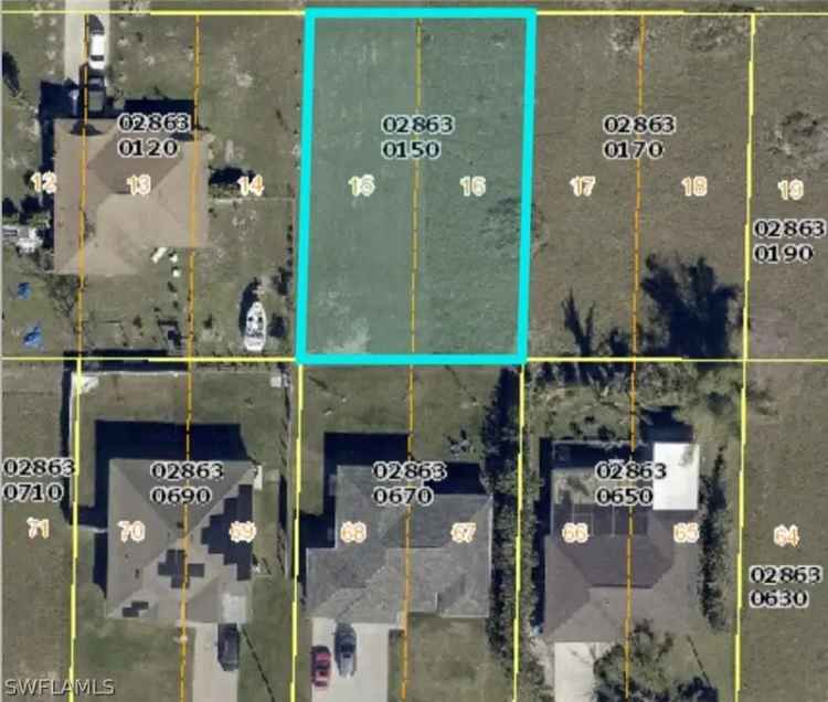 Land For Sale in 1108, Northwest 13th Street, Cape Coral, Florida