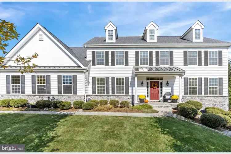 Buy Center Hall Colonial Home in Hockessin with Gourmet Kitchen and Yard