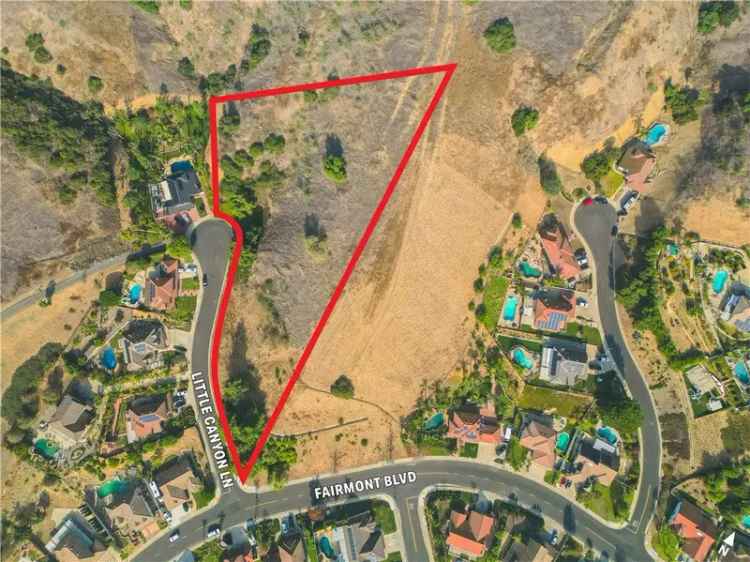 Land For Sale in Yorba Linda, California