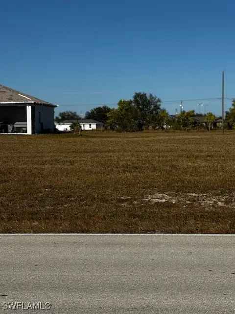 Land For Sale in 1715, Tropicana Parkway West, Cape Coral, Florida