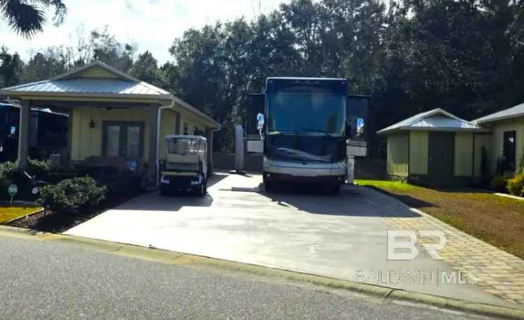 Buy Class A Motorcoach Resort Lot with Casita and Outdoor Living Space