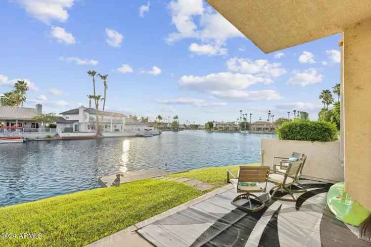 Buy Waterfront Home in Gilbert with Private Dock and Lakeside Views