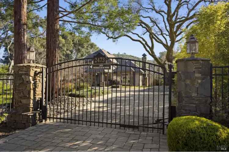 Gated Estate Buy Equestrian Property with Luxurious Features