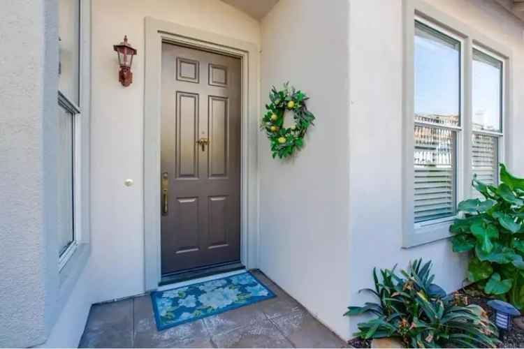 Rent single story townhome in Aviara with community pool and spa