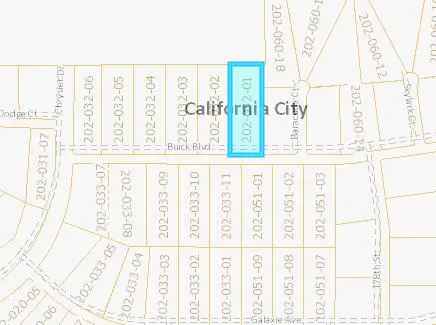 Land For Sale in California City, California