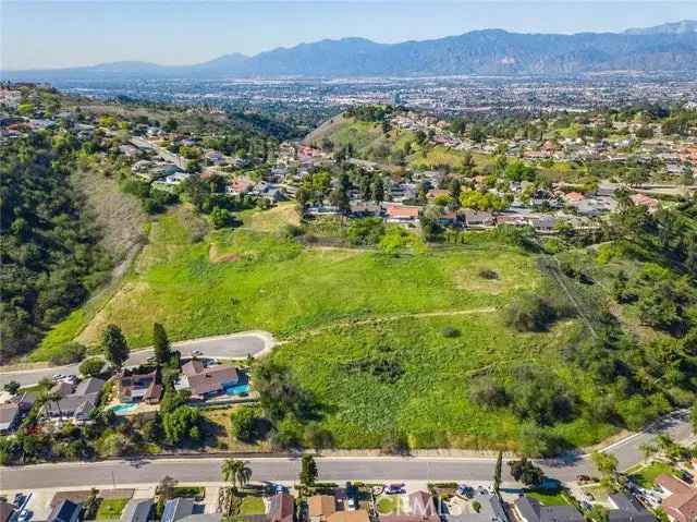 Land For Sale in Walnut, California