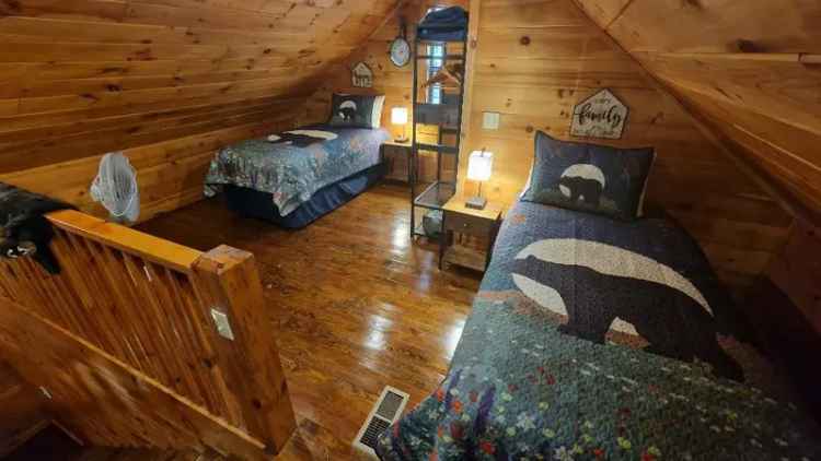 Rent a Cabin with 3 Bedrooms and Game Room in Ellijay, Georgia