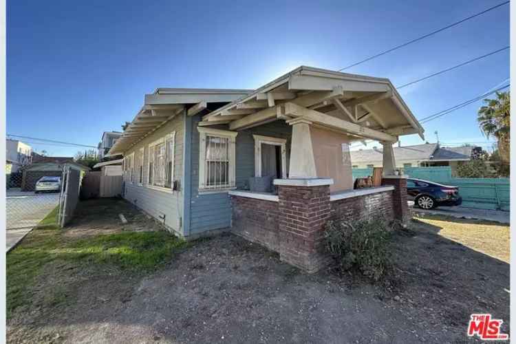 Craftsman duplex for sale near Sunset Center and Echo Park