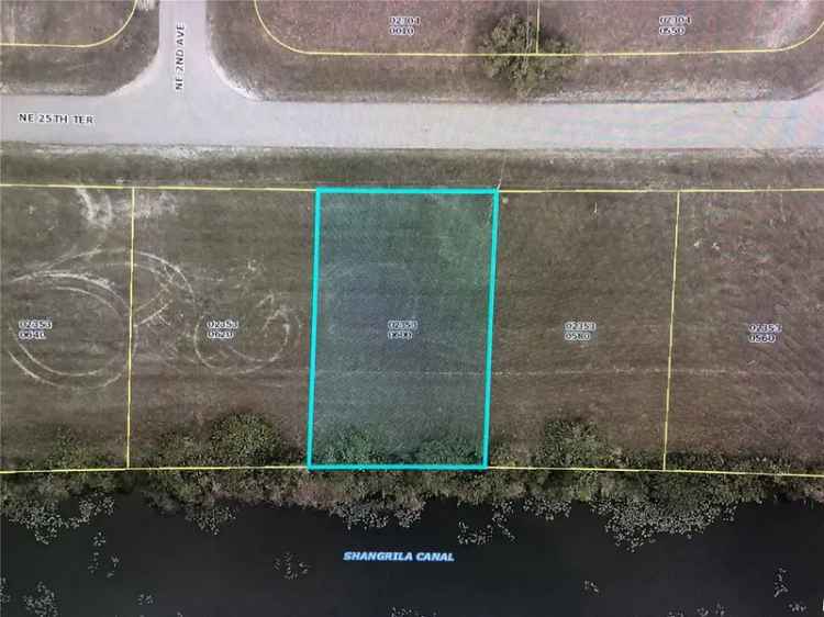 Land For Sale in Cape Coral, Florida