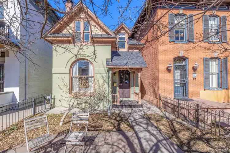 Buy Queen Anne Victorian in Curtis Park with Downtown Views