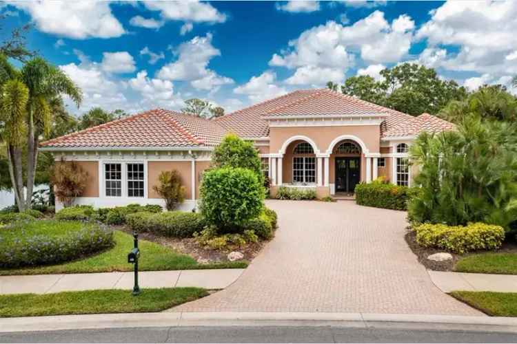 Buy custom home in Boca Royale Golf and Country Club with stunning views