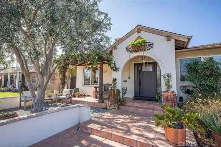 Buy Spanish Style Single Story Home in Long Beach with Backyard Oasis