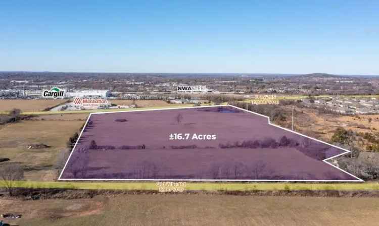 Land For Sale in Springdale, Arkansas