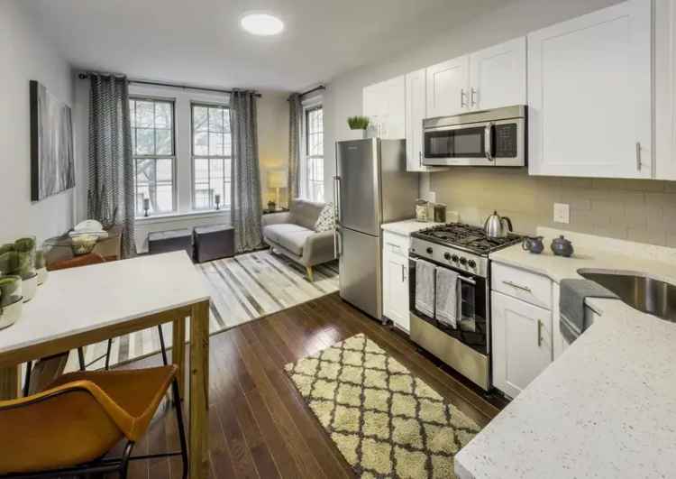 Rent 2 Bed 1 Bath Apartment in Boston with Modern Features and Renovations