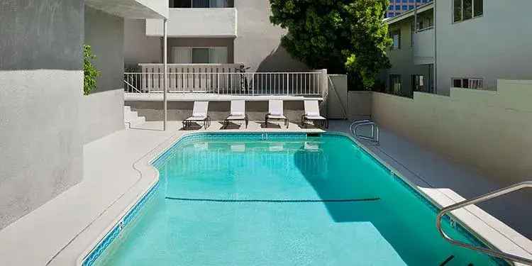 Rent Boutique Apartments in Brentwood with Fireplaces and Balconies