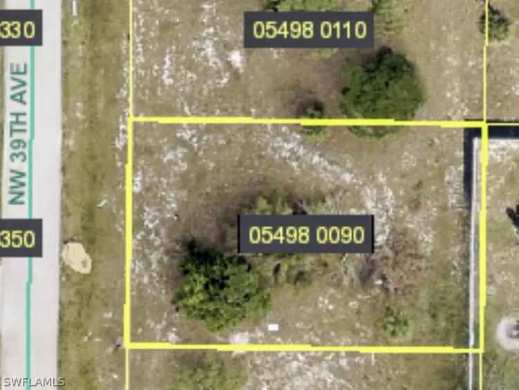 Land For Sale in 4149, Northwest 39th Avenue, Cape Coral, Florida