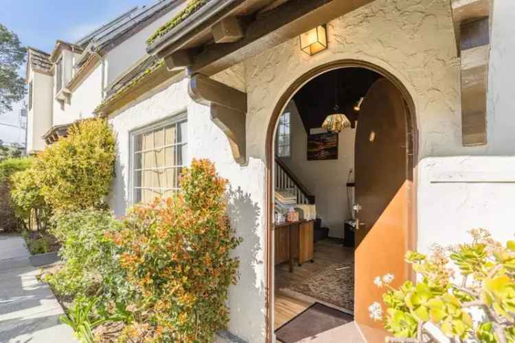 Convert to Home or Office Charming Cottage in Monterey with Ocean Views