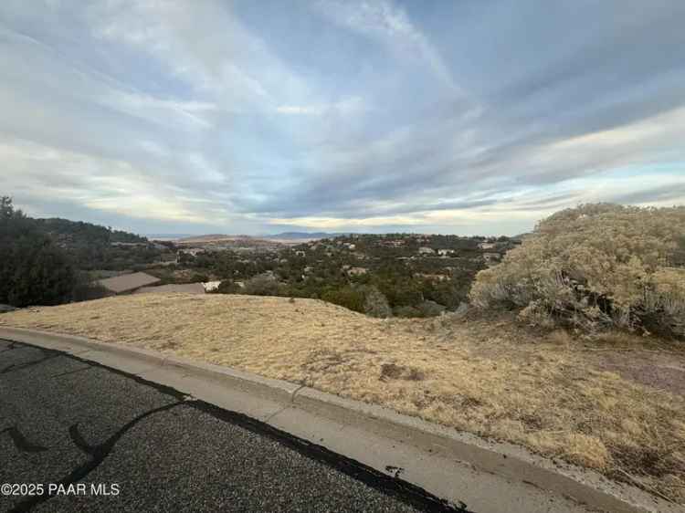 Buy Lot with Stunning Canyon Views in Prescott