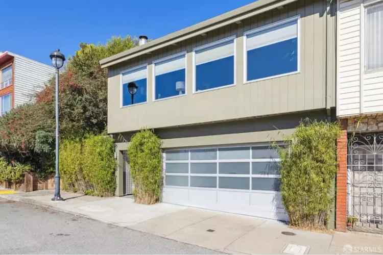 Buy contemporary home with mid-century vibes near Bernal Hill