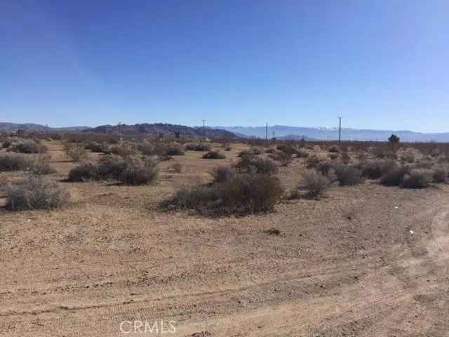 Land For Sale in Apple Valley, California