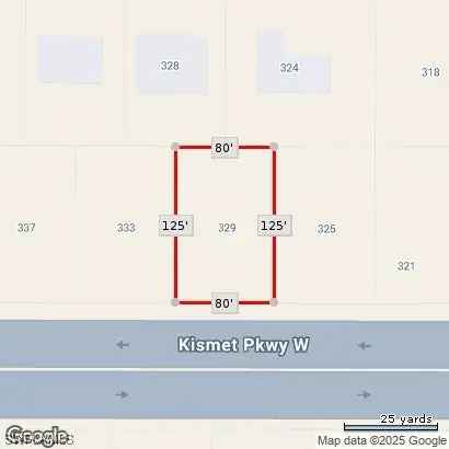 Land For Sale in 329, Kismet Parkway West, Cape Coral, Florida