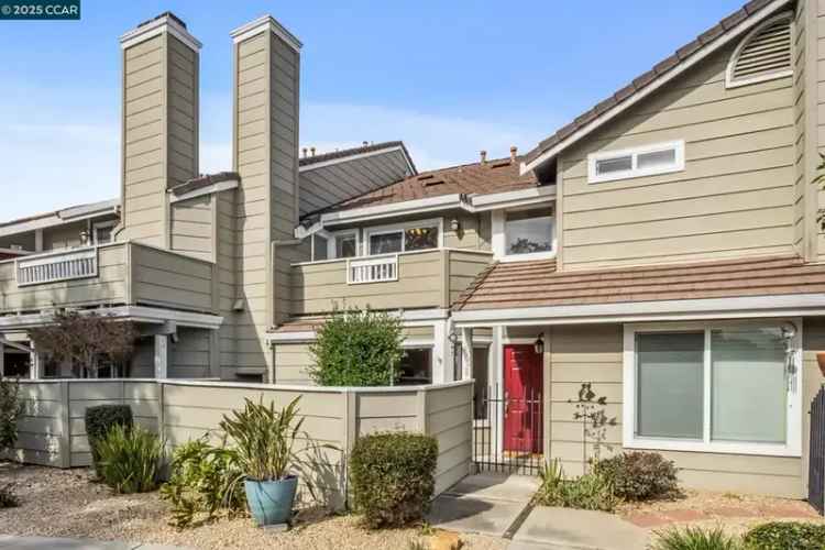 Buy Townhouse in South San Jose with Patio and Park View