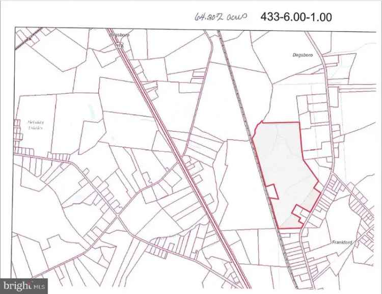 Land For Sale in Frankford, Delaware