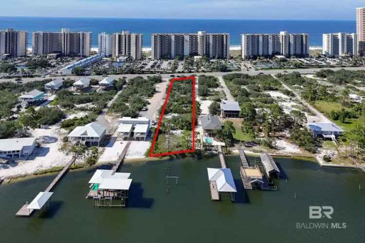 Buy Land in Orange Beach with Waterfront Sunset Views